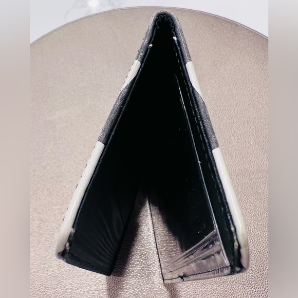 Leather Check Book Cover- NASCAR Checkered Flag - Picture 5 of 8